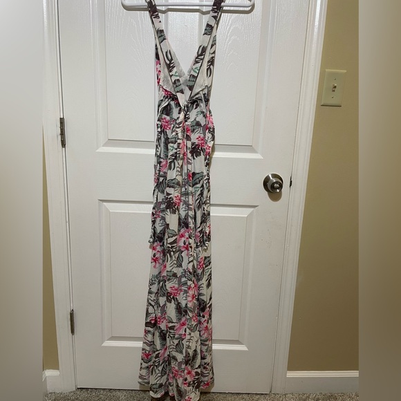 Sim & Sam’s Women’s V Neck Maxi Dress Cross Strap Small - Picture 9 of 13